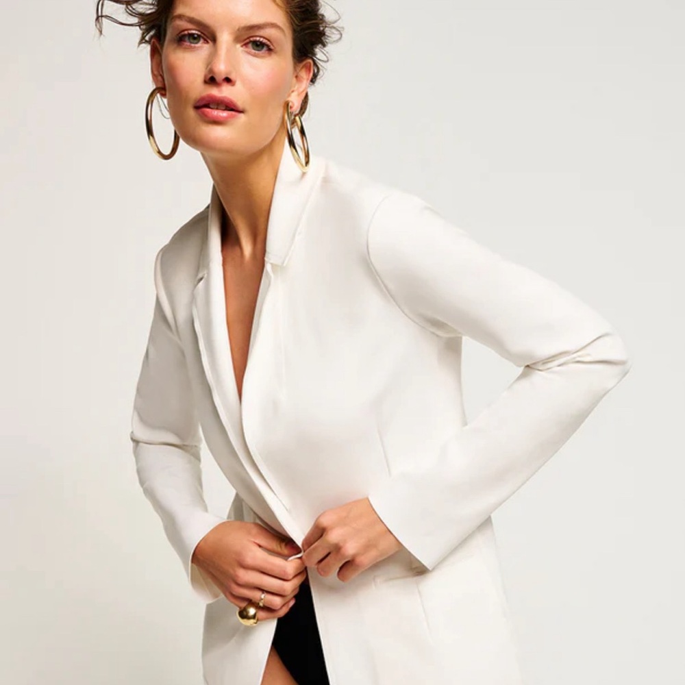 Commando Ceo Blazer White Size Small - image 3